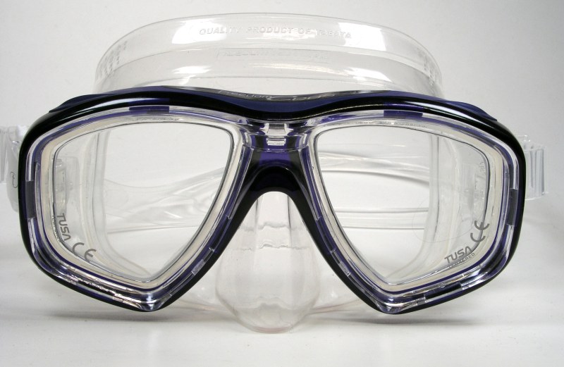 Taucherbrille mit Vollverglasung